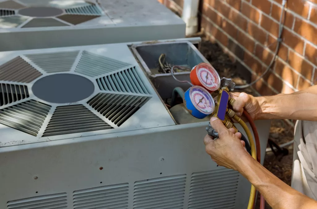 A MESA Plumbing technician offering exceptional plumbing and HVAC services in McKay Landing, CO, demonstrating our commitment to quality and reliability. plumbing and HVAC services near me.